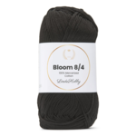 LindeHobby Bloom 8/4 Mercerized Cotton 01 Negro