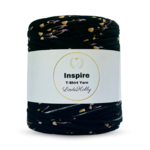 LindeHobby Inspire Print 128 Negro con patrón colorido