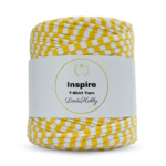 LindeHobby Inspire Print 33 Rayado blanco y amarillo