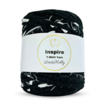 LindeHobby Inspire Print 09 Gris oscuro con Mickey Mouse blanco