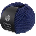 Lana Grossa Cool Wool Superbig 208 Azul oscuro jaspeado