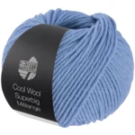 Lana Grossa Cool Wool Superbig 224 Azul cielo jaspeado
