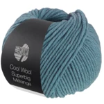 Lana Grossa Cool Wool Superbig 227 Azul paloma jaspeado