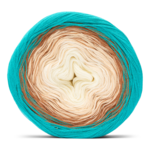 LindeHobby Lily Cotton Cake 16 Costa turquesa