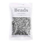 LindeHobby Beads 42 Plata metálica