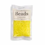 LindeHobby Beads Glitter 04 Amarillo