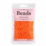 LindeHobby Beads Neon 01 Naranja
