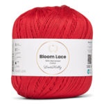 LindeHobby Bloom Lace Mercerized Cotton 25 Rojo