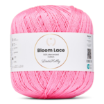 LindeHobby Bloom Lace Mercerized Cotton 10 Rosa