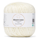 LindeHobby Bloom Lace Mercerized Cotton 30 Blanco natural