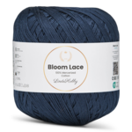 LindeHobby Bloom Lace Mercerized Cotton 17 Azul marino