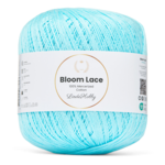 LindeHobby Bloom Lace Mercerized Cotton 14 Azul cielo