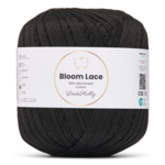 LindeHobby Bloom Lace Mercerized Cotton 01 Negro
