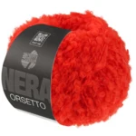 Lana Grossa Orsetto 17 Rojo brillante