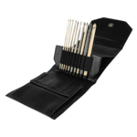 LYKKE Set de Ganchillos Driftwood, Negro, 15 cm