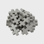 Plus-Plus BIG, 25 stk. 3456 Gris