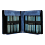 LYKKE Juego de Agujas de Calceta Indigo, Azul Azur, 15 cm (4.00-9.00 mm)