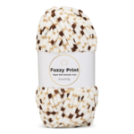 LindeHobby Fuzzy Chenille Print 02 Café de la mañana