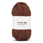LindeHobby Fuzzy Chenille BIG 20 Cafe amargo