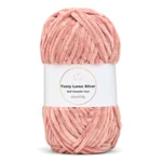 LindeHobby Fuzzy Chenille Silver Lurex 39 Polvo