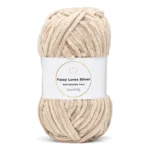 LindeHobby Fuzzy Chenille Silver Lurex 43 Avena