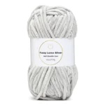 LindeHobby Fuzzy Chenille Silver Lurex 42 Metal arma