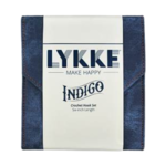 LYKKE Set de Ganchillos Indigo, Azul, 15 cm