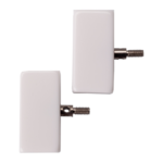 ChiaoGoo Topes De Cable, 2 Unidades Small Blanco