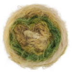 Lana Grossa Basta Mista 102 Amarillo pastel/Mostaza/Verde lima/Verde manzana