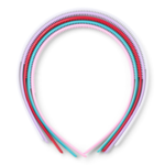 LindeHobby Diademas, Colores surtidos, 8 mm, 5 uds