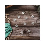 KnitPro Chakra Marcadores de Puntos, Plata