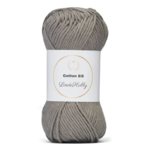 LindeHobby Cotton 8/8 – Natural Harmony, 10 ovillos 069 Grigio Medio