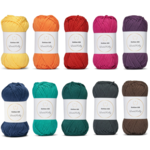 LindeHobby Cotton 8/8 – Autumn Glow, 10 ovillos