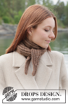 261-54 Walnut Whirl Shawl by DROPS Design