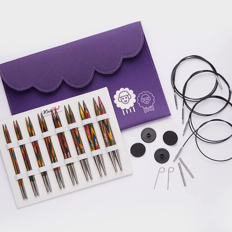 KnitPro  Set agujas de crochet Zing - The Lana Box