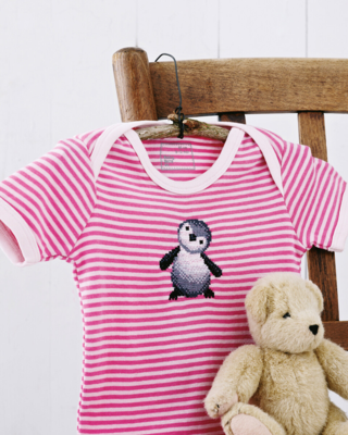 Kit de Bordado Pingüino 7 x 9 cm