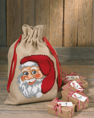 Kit de Bordado Sacos de Navidad 39 x 55 cm