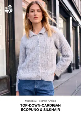 9410320_M23 Modelo 23 – Nordic Knits 3: Cárdigan Top-Down