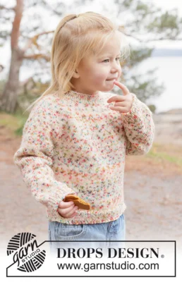 50-13 Sunset Sprinkles Sweater by DROPS Design