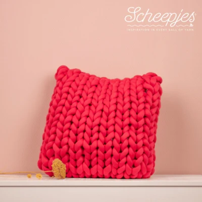 13738 Funda de Cojín Tejida by Scheepjes Design