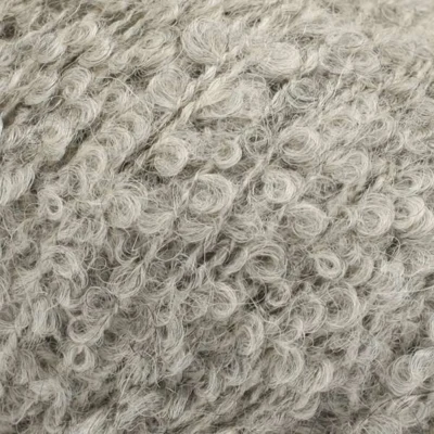 Bouclé de alpaca 5110 Gris claro (Mix)