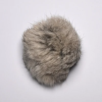 Pompón Piel de Conejo 10 cm