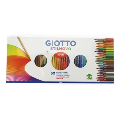 Lápices de colores Giotto Stilnovo, 50 piezas