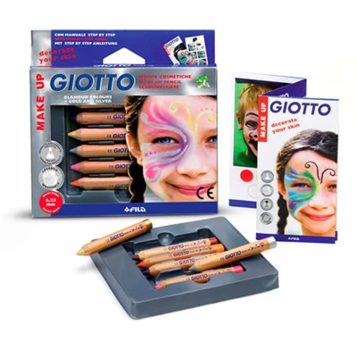 Giotto Lápiz de maquillaje Glamour, 6 piezas