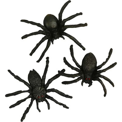 Arañas, 4 cm, 10 piezas
