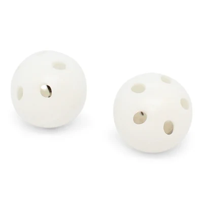 Bolas de sonajero redondas 25 mm, 2 piezas