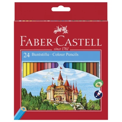Faber-Castell Lápices de colores 24 pzs