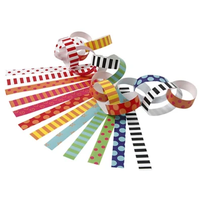 Tiras de guirnaldas con estampado