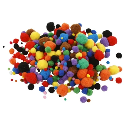 Pompones surtidos, ca. 150 uds.