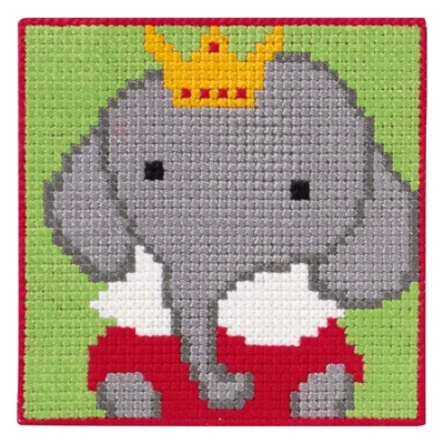Kit de Bordado Infantil Elefante